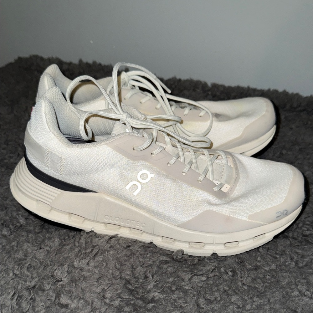 On Cloud Cloudnova Form Sneakers Cloudtech W7 Whi… - image 1